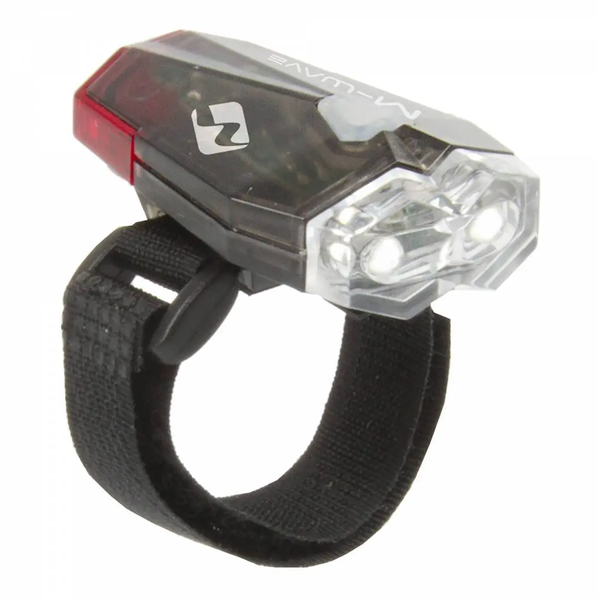 Image of Vorder- und Rücklicht usb ladegerät um 90° drehbar - 2 weiße led/1 led r M-Wave