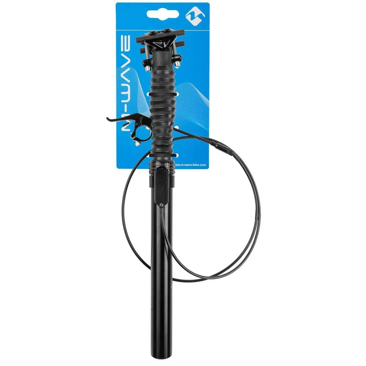 Velo Store - UK Adjustable seatpost with handlebar lever M-Wave | Extra 10% off with Subscription, Postage £16.79 to UK Fedex.