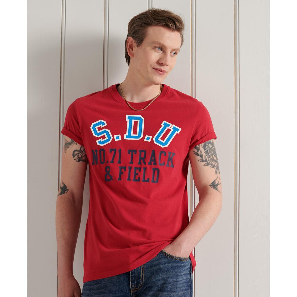 T-shirt leggera con design da pista