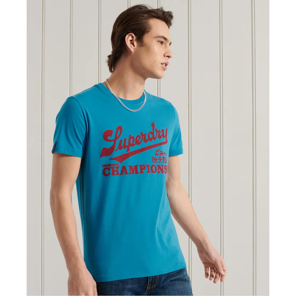T-shirt leggera con motivo  Collegiate