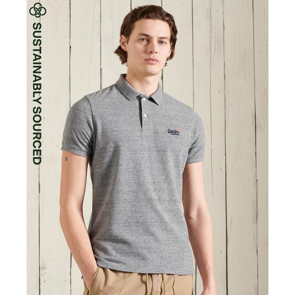 5057842933732 - Mens Klassisches Pikee-Polohemd aus Bio-Baumwolle Grau - Größe Xxxl 5057842933732 - Mens Klassisches Pikee-Polohemd aus Bio-Baumwolle Grau - Größe Xxxl