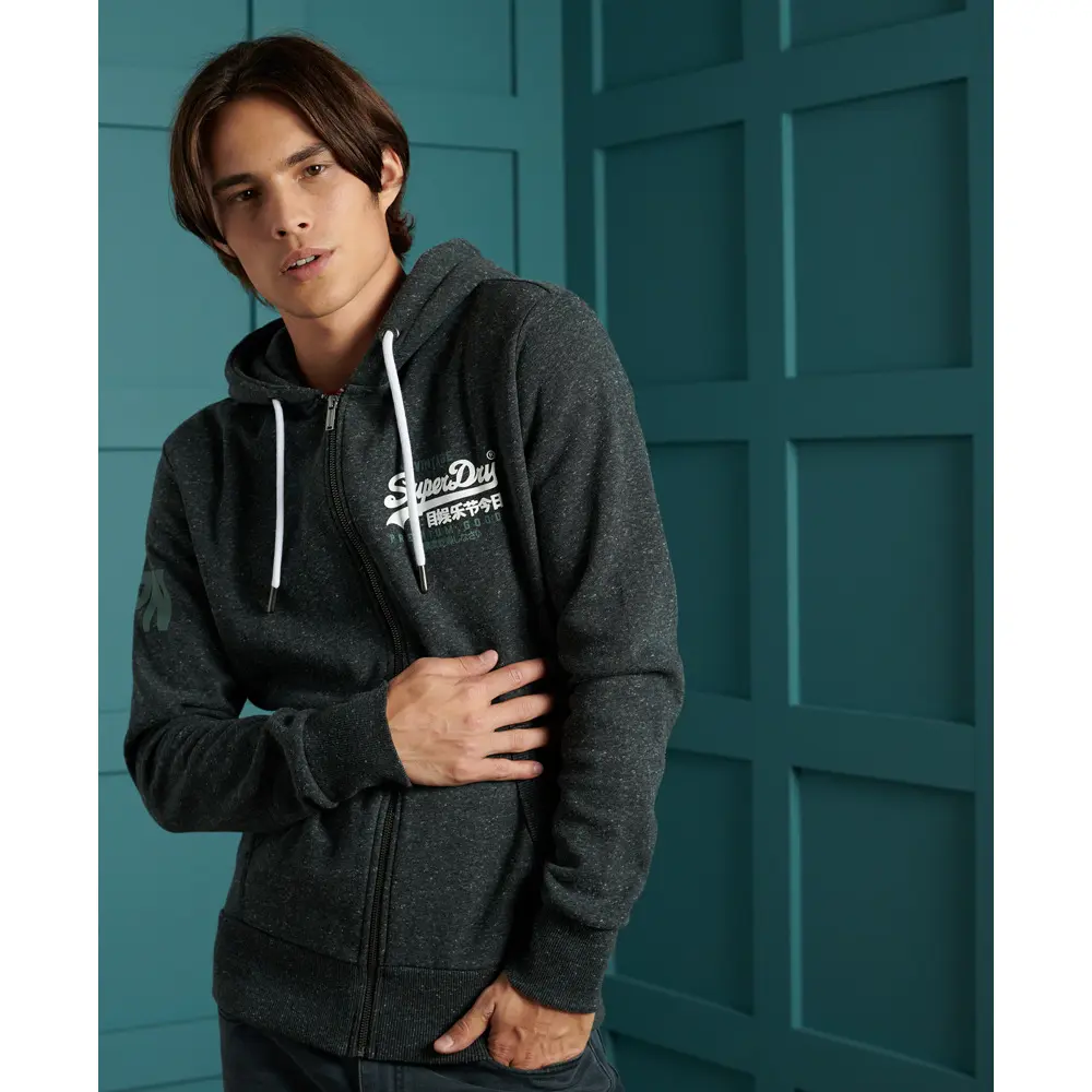 Felpa con cappuccio  Duo Vintage Logo