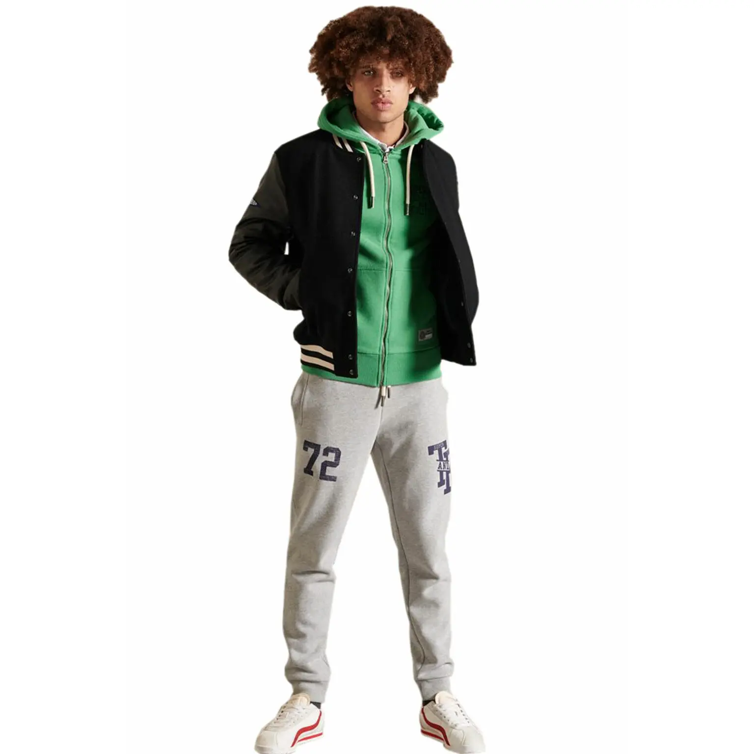 5057847386489 - ZIP-Pullover mit Kapuze Track & Field