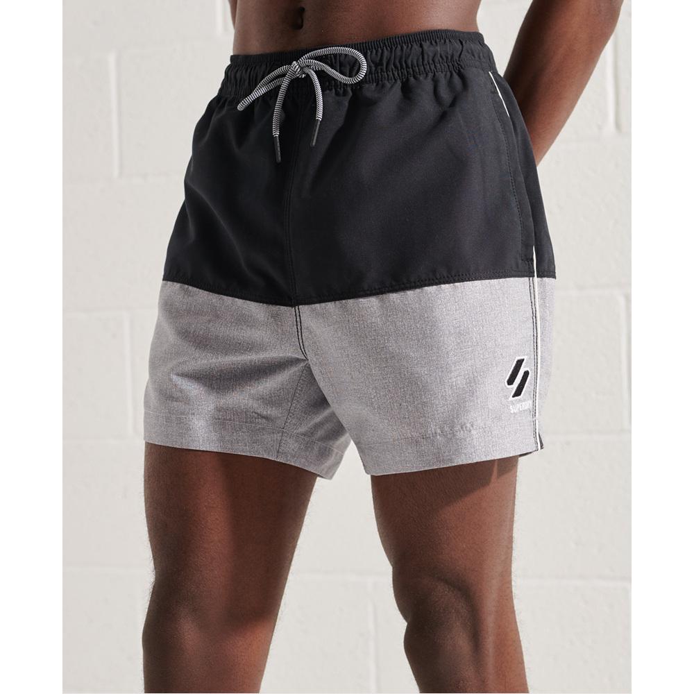 5059046851683 - Mens Tri Series Badeshorts Grau - Größe S