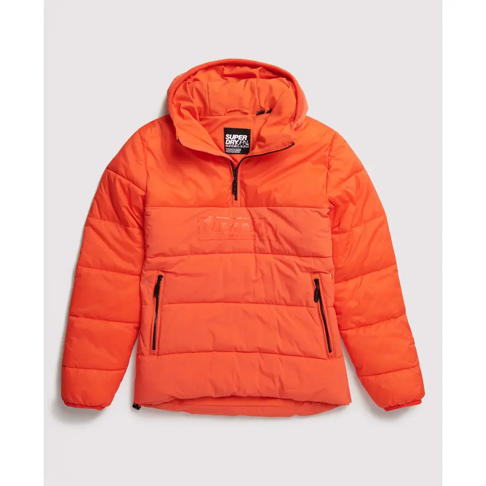 5057842677346 - Mens Steppjacke zum Überziehen Orange - Größe S