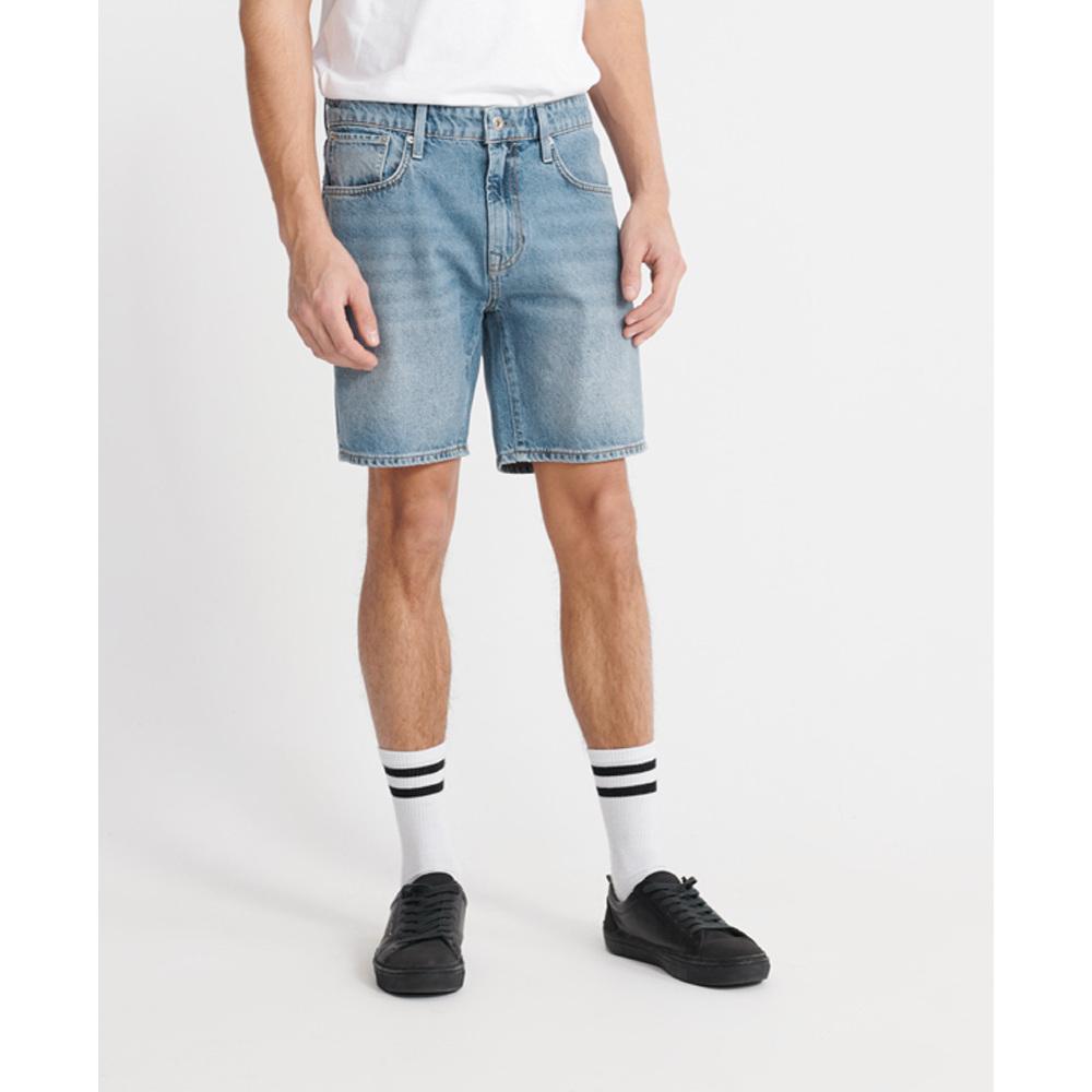 5057842849811 - Shorts Herren CONOR TAPER SHORT Kingman Light Blue Stone