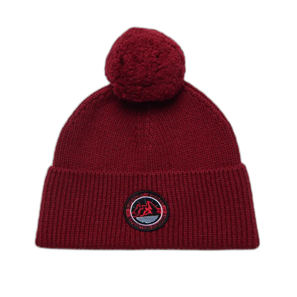 5057847396655 - Mens Everest Beanie Rot - Größe 1Größe