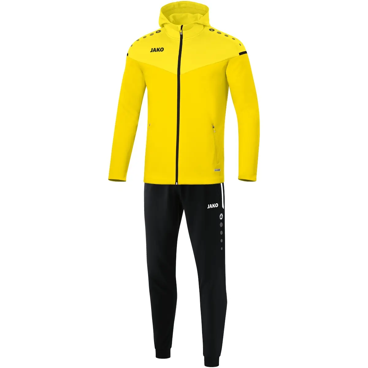 Junior Trainingsanzug Polyester Champ 2.0 - Jaune - male - Size: 11/12 ans