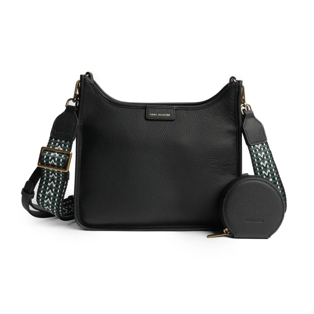 3658541062338 - Schultertasche aus genarbtem Rindsleder für Frauen Giulia