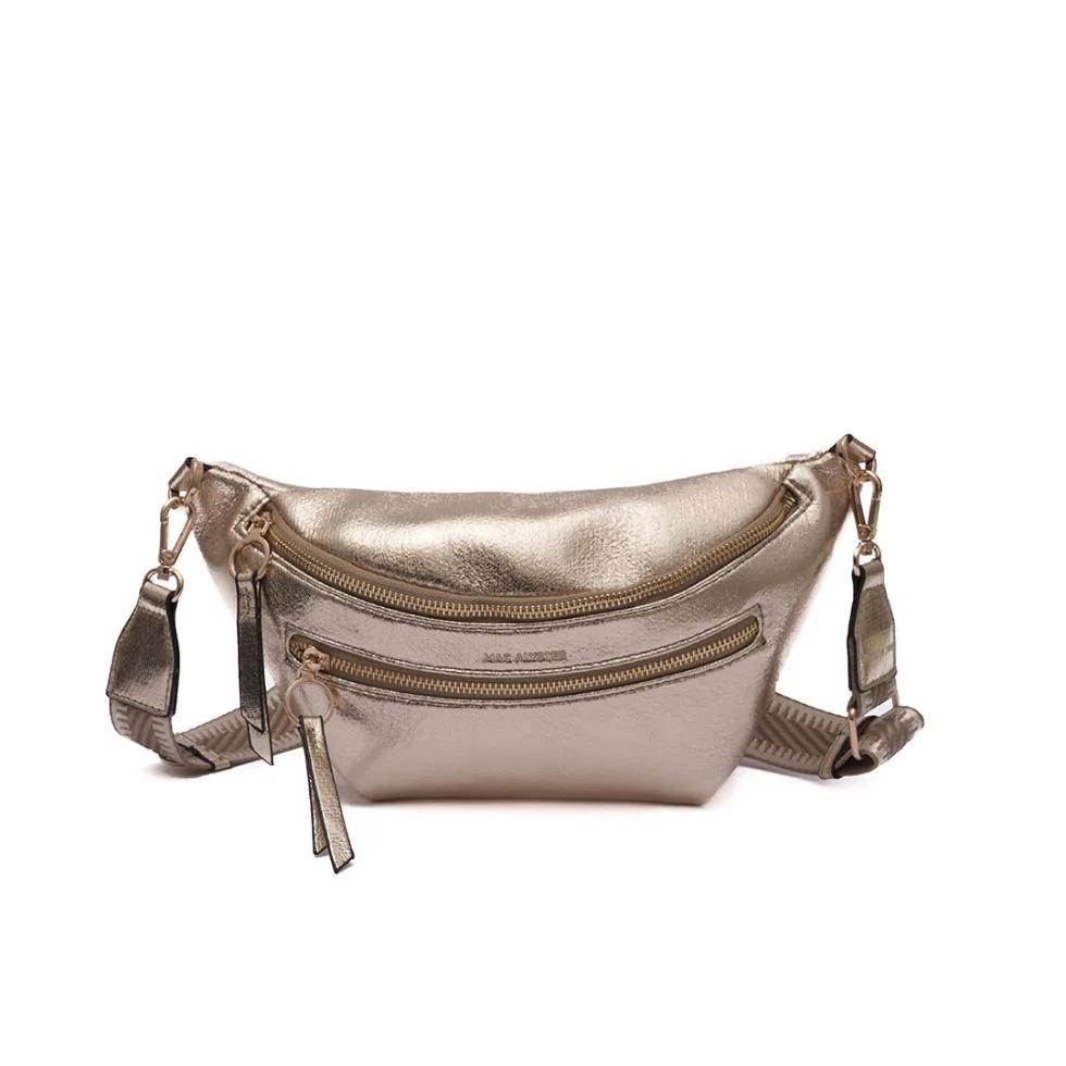 3658541067340 - Bananentasche mit 2 Fächern für Damen Basic