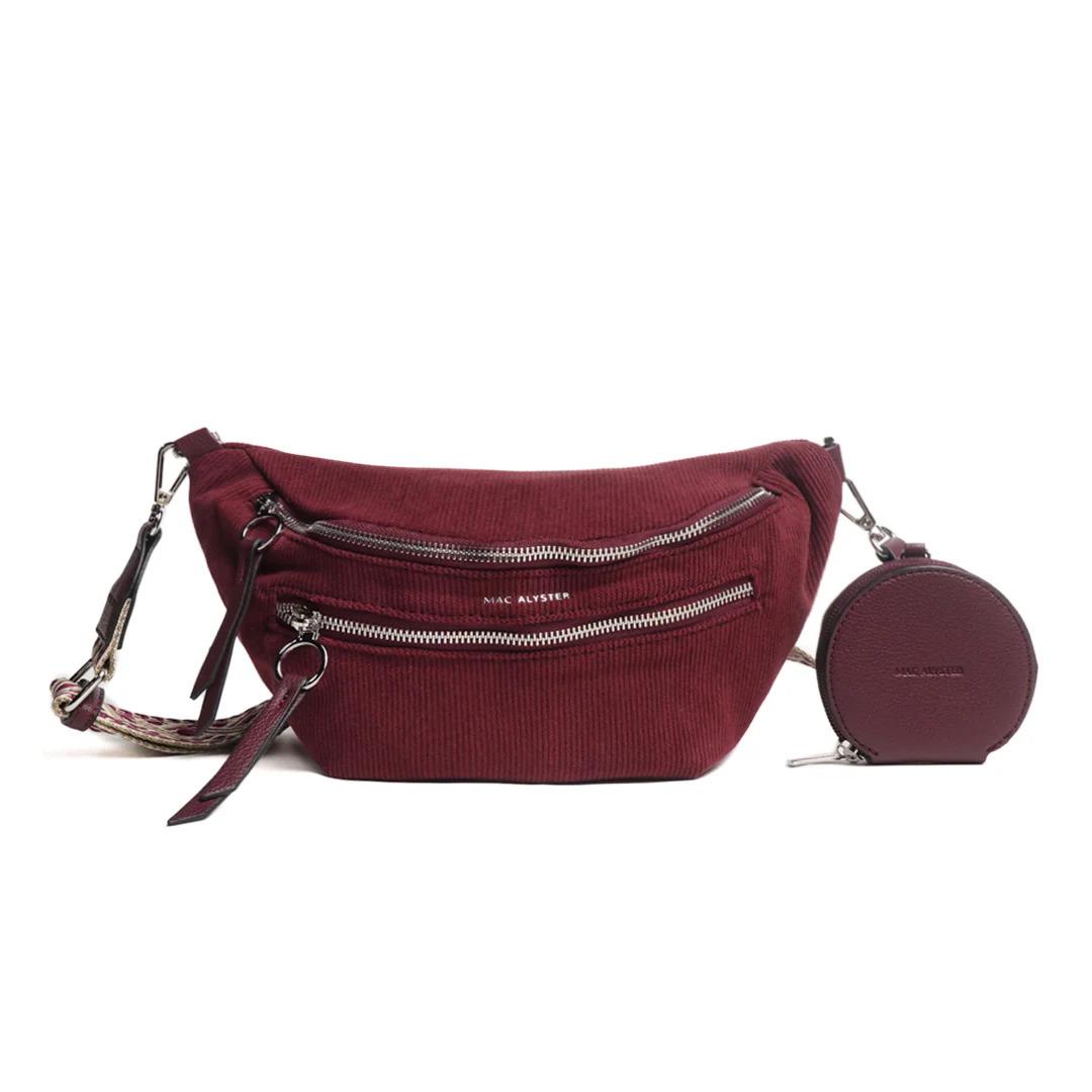 3658541068996 - Doppeltasche aus Samt für Frauen Mac Alyster