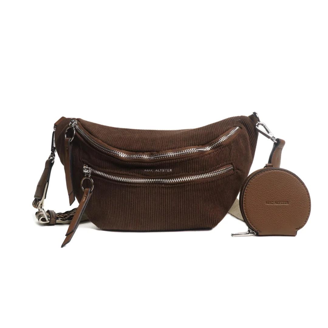 3658541069009 - Doppeltasche aus Samt für Frauen Mac Alyster