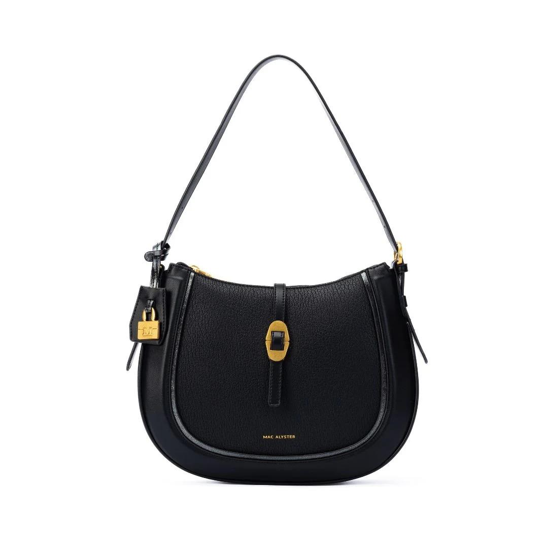 3658541079718 - Umhängetasche mit Magnetknopf und Reißverschluss für Frauen Bagatelle