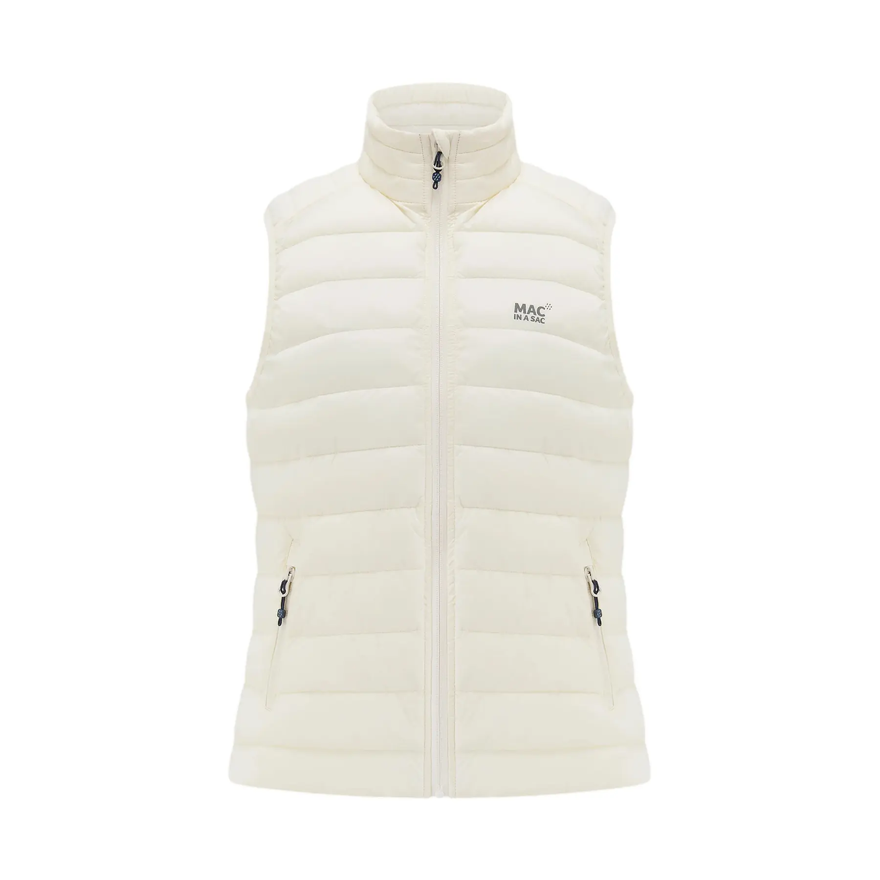 Mac In A Sac Women's Blanc Sleeveless Down Jacket Synergy