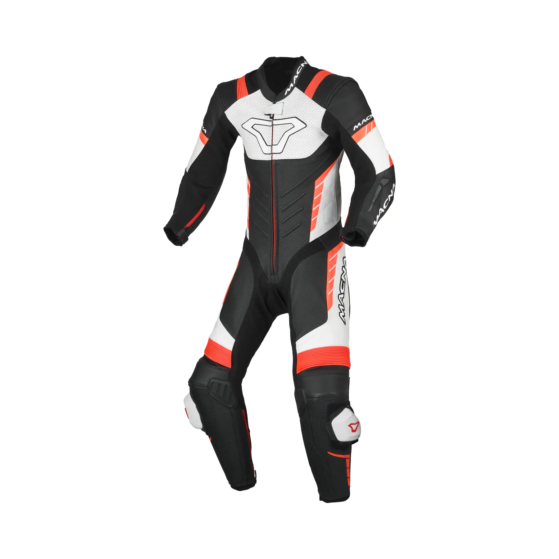 Motorrad-Rennanzug aus Leder für Kinder Macna Varshall