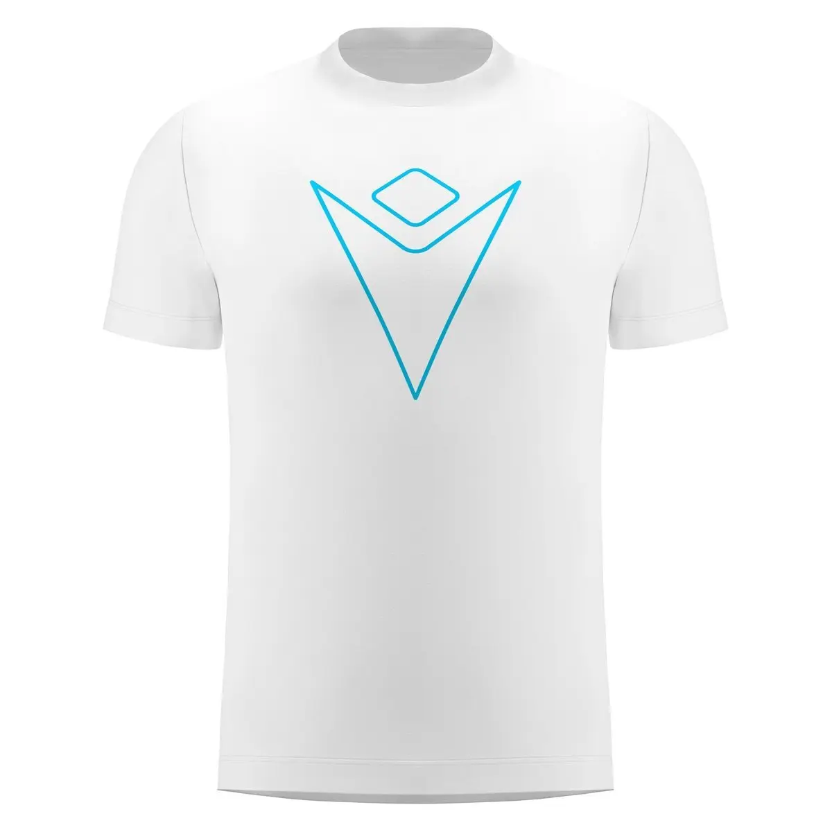 Rundhals-T-Shirt mit Rippenstruktur Gadreel Eco Hero - Blanc - male - Size: 4XL