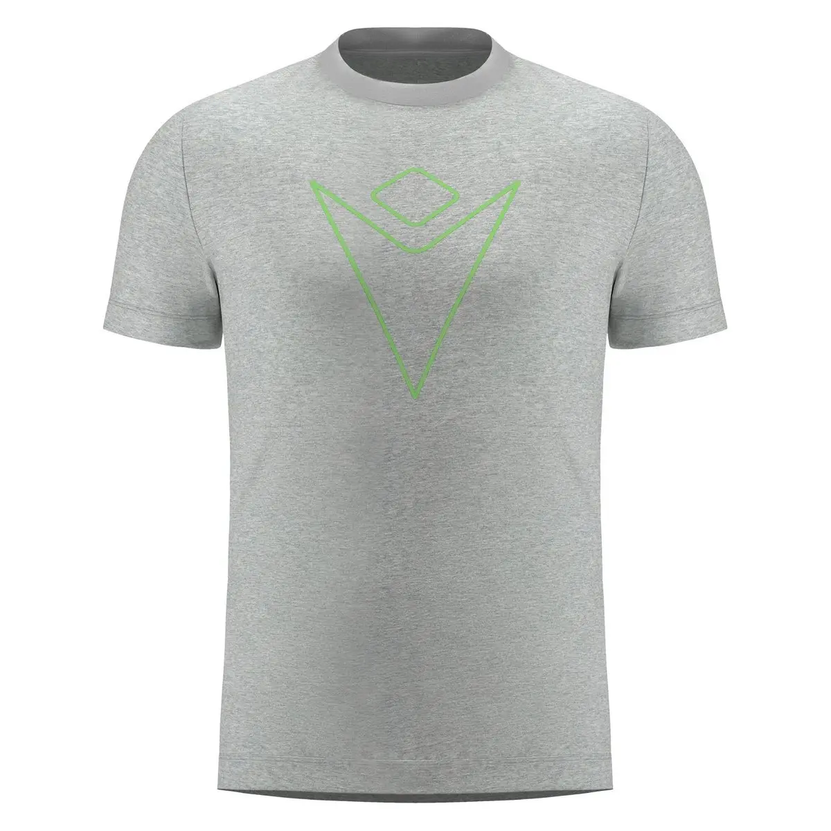 Rundhals-T-Shirt mit Rippenstruktur Gadreel Eco Hero - Gris - male - Size: 3XL