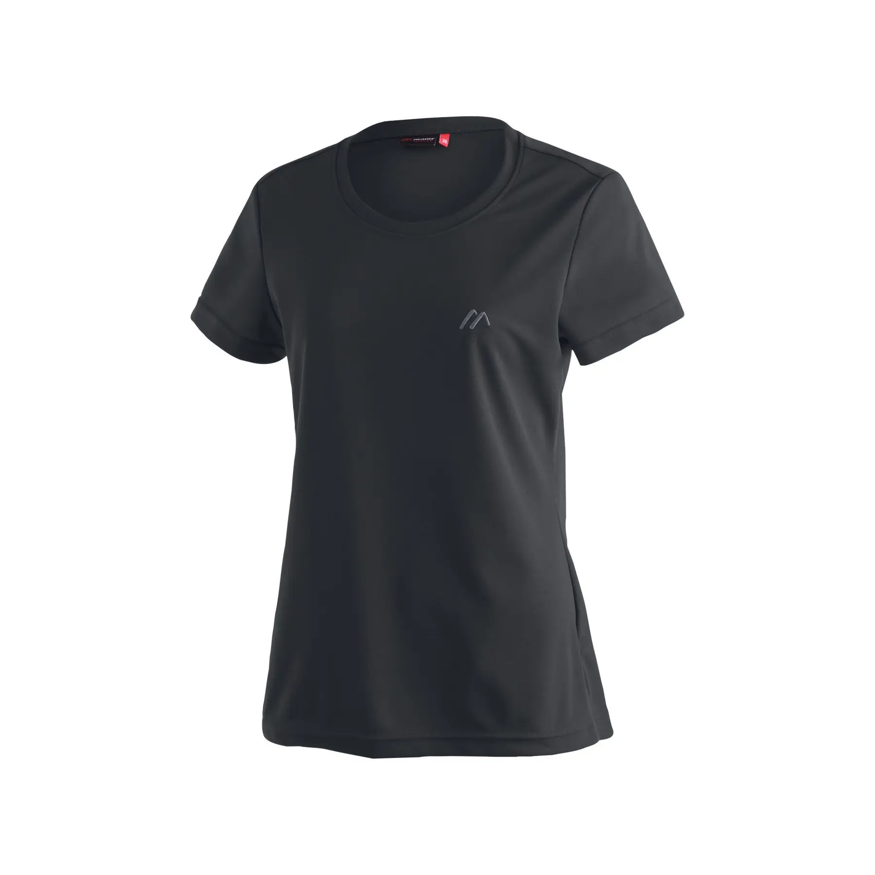 MAIER SPORTS  - Women's Waltraud - T-shirt technique taille 50, noir