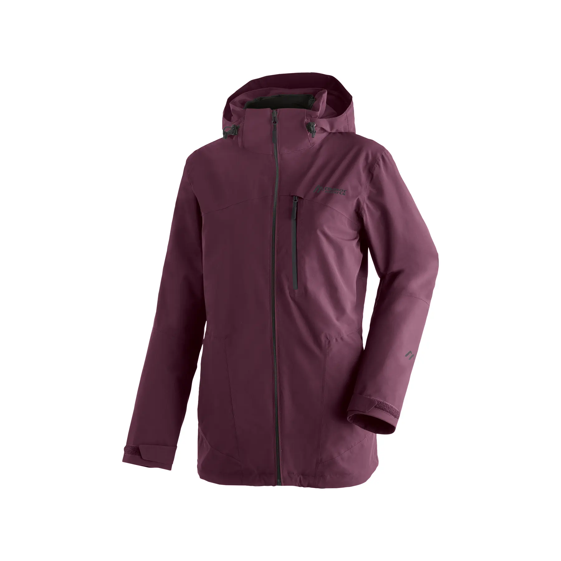 3-in-1 women's hooded jacket Maier Sports Lisbon