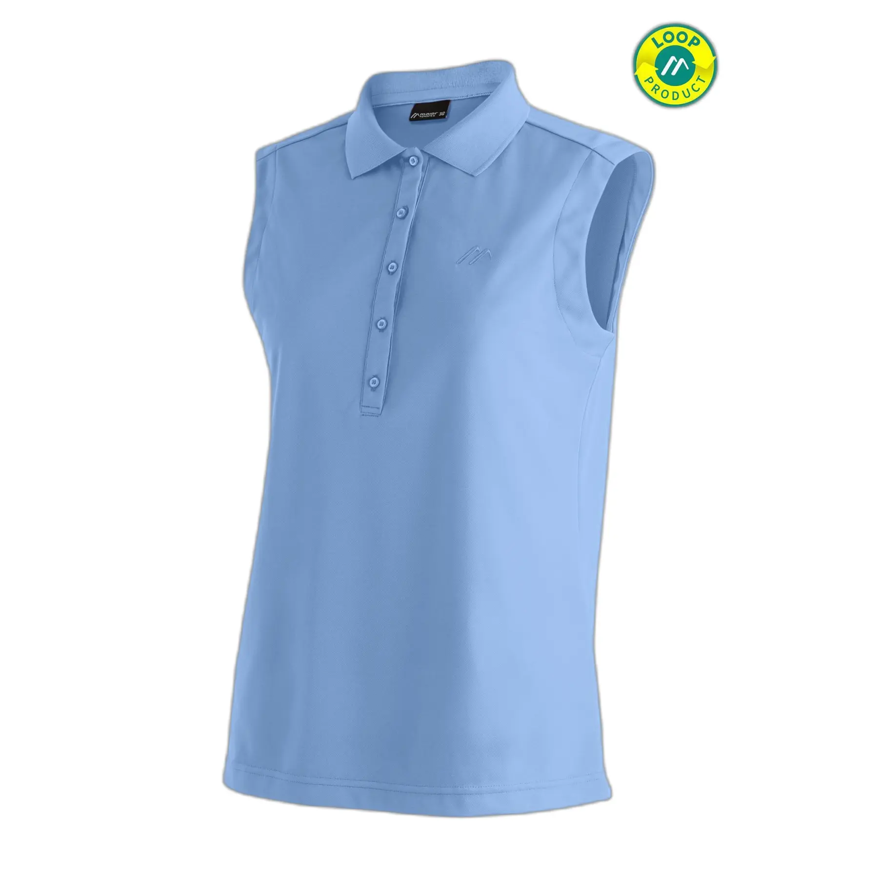 Woman's sleeveless polo shirt Maier Sports Ulrike