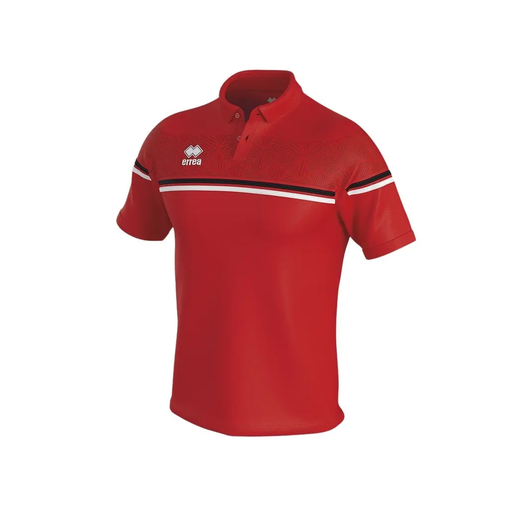 Polo-Shirt dominic - Rouge - unisex - Size: 3XL