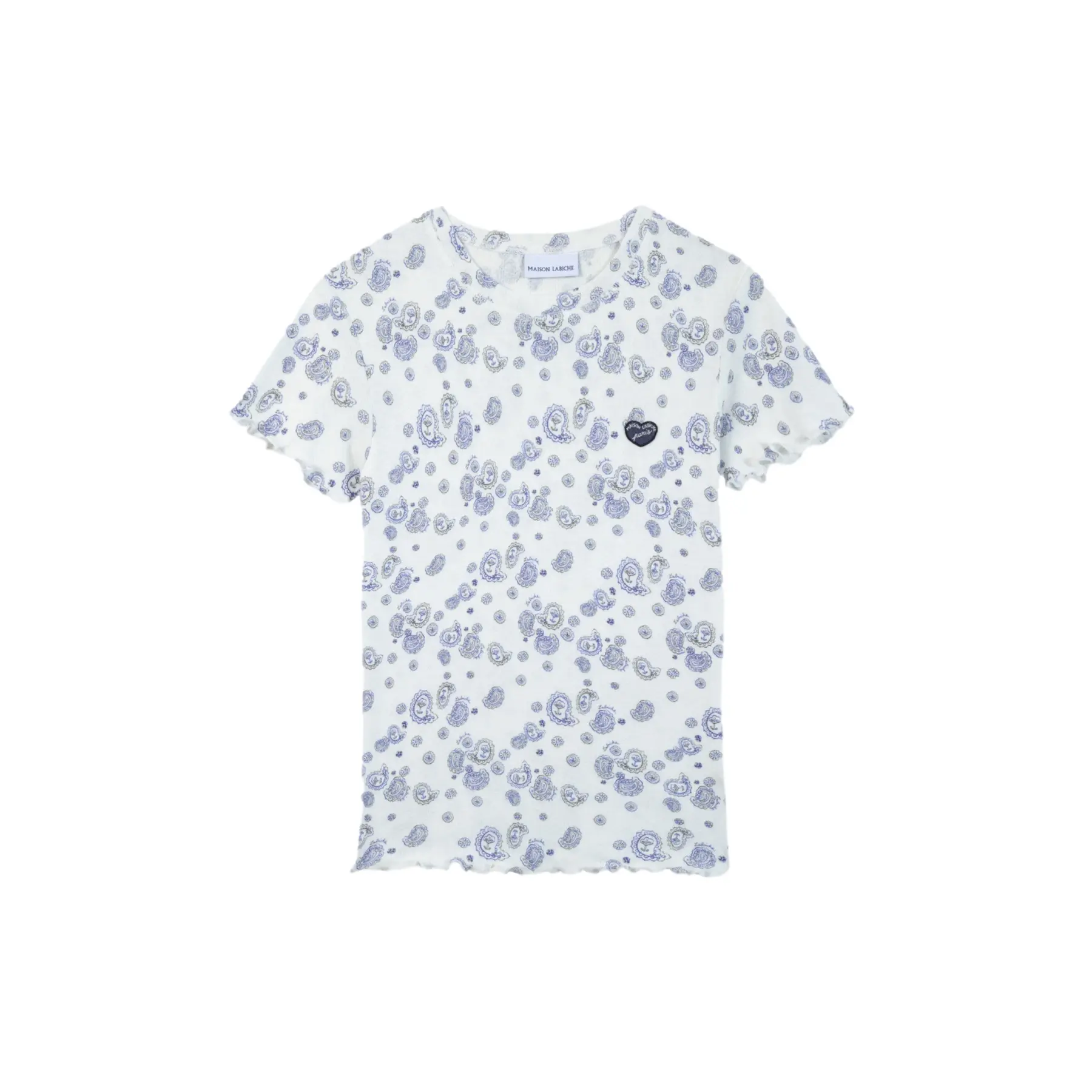 T-shirt patch cuore donna  Folies