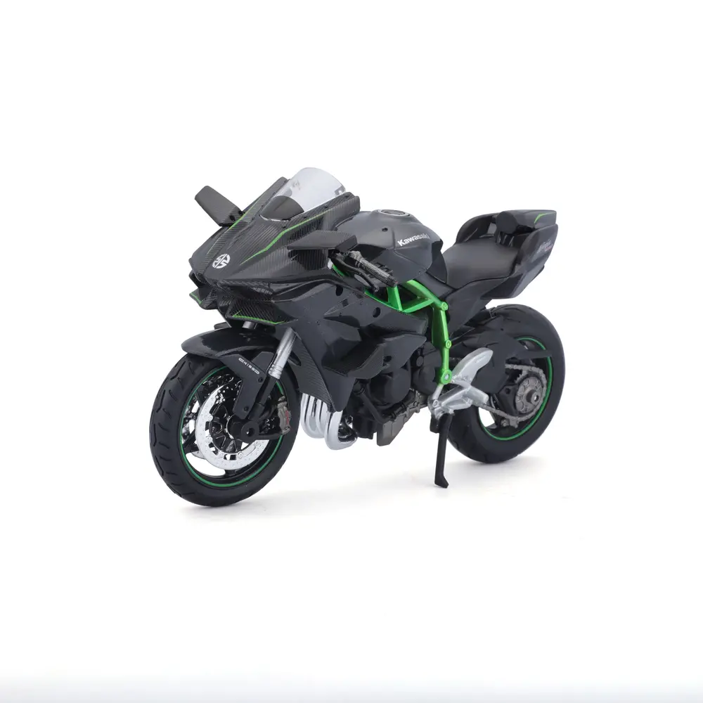 Miniature Maisto Kawasaki Ninja H2 noir 1/12Ã¨me