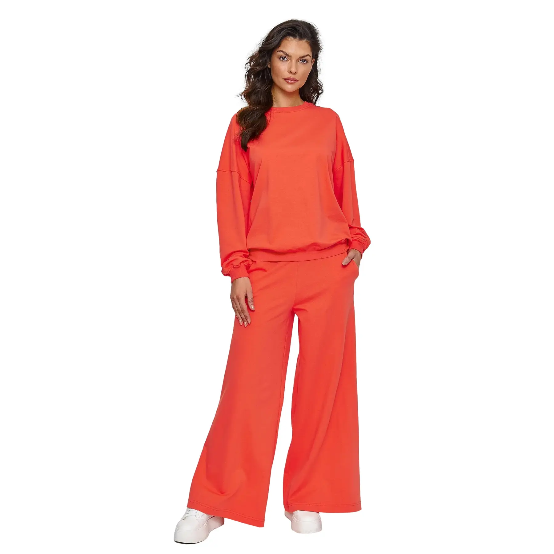 Completo felpa e pantaloni donna