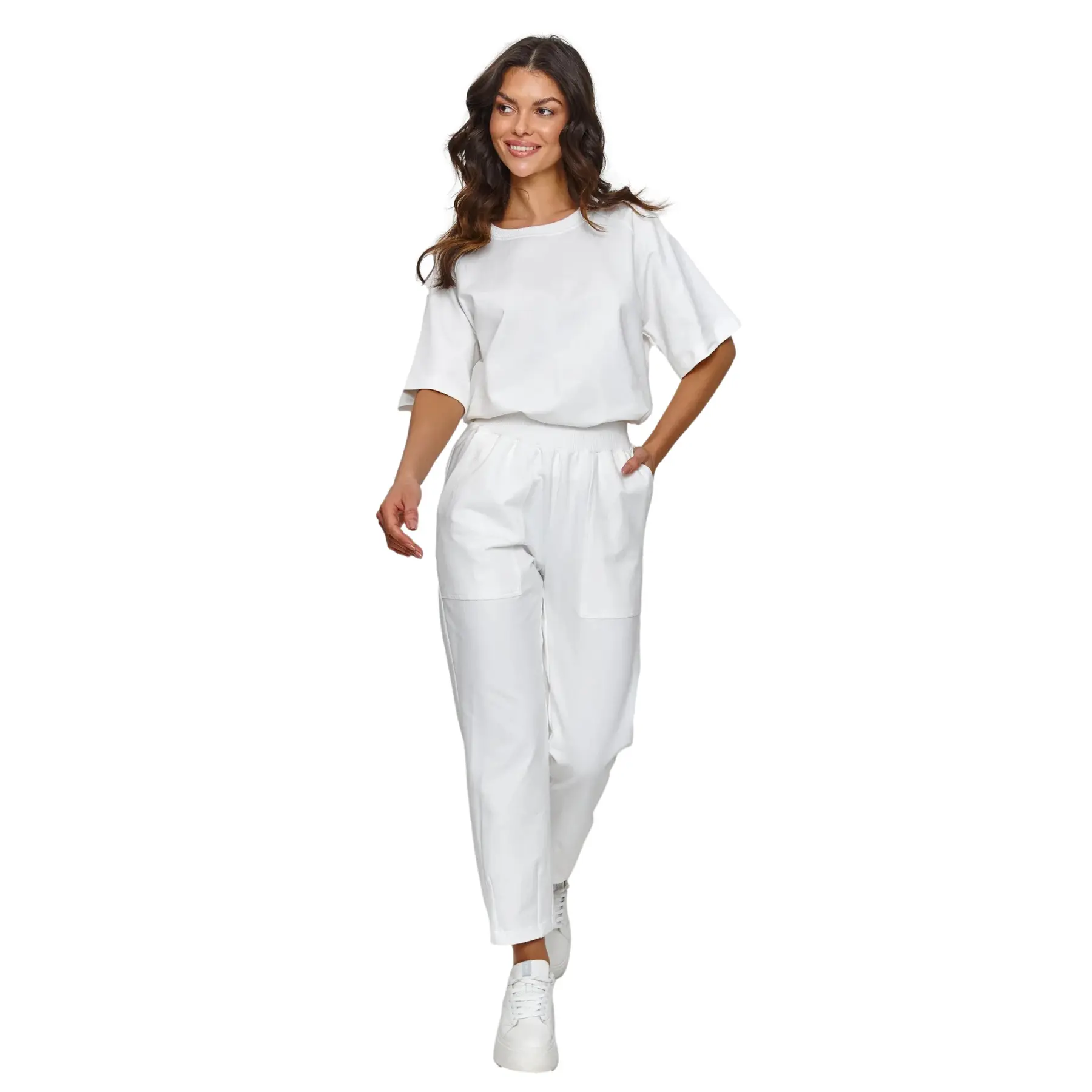 Completo t-shirt e pantaloni donna