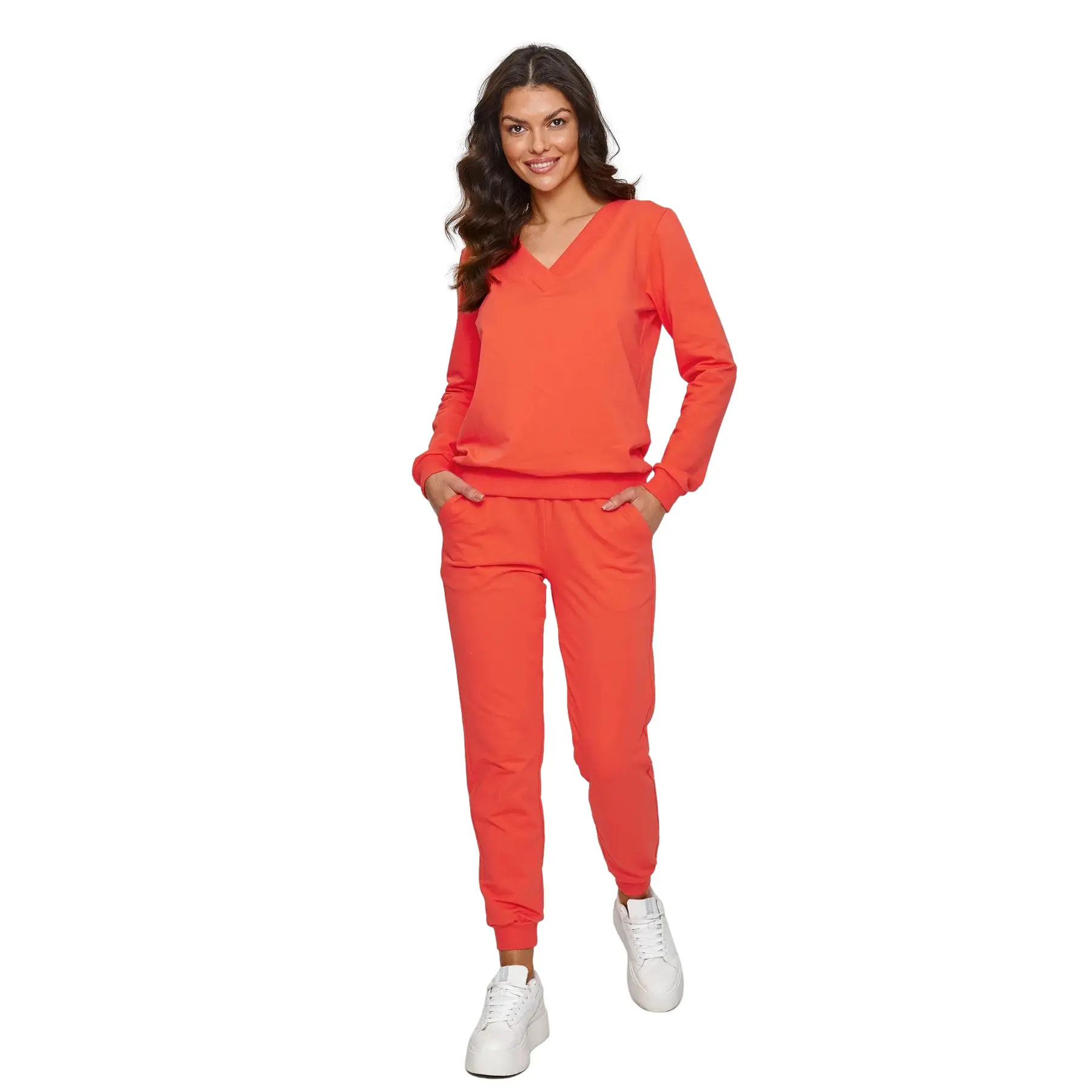 Completo felpa e pantaloni da jogging donna