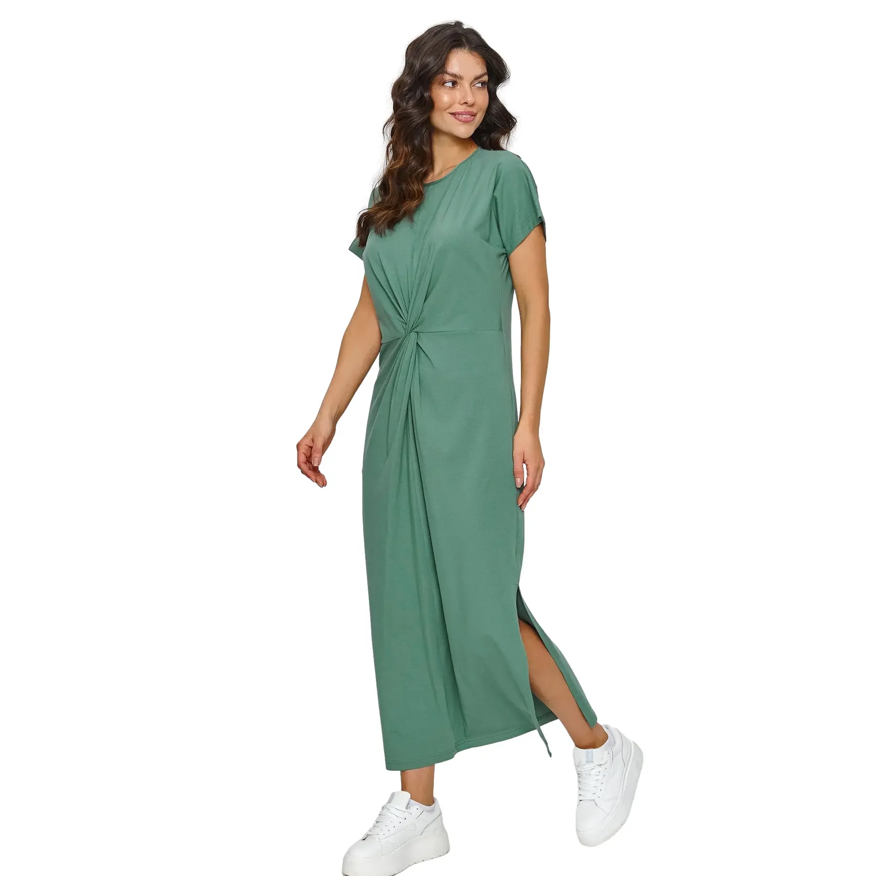T-Shirt-Kleid Makadamia