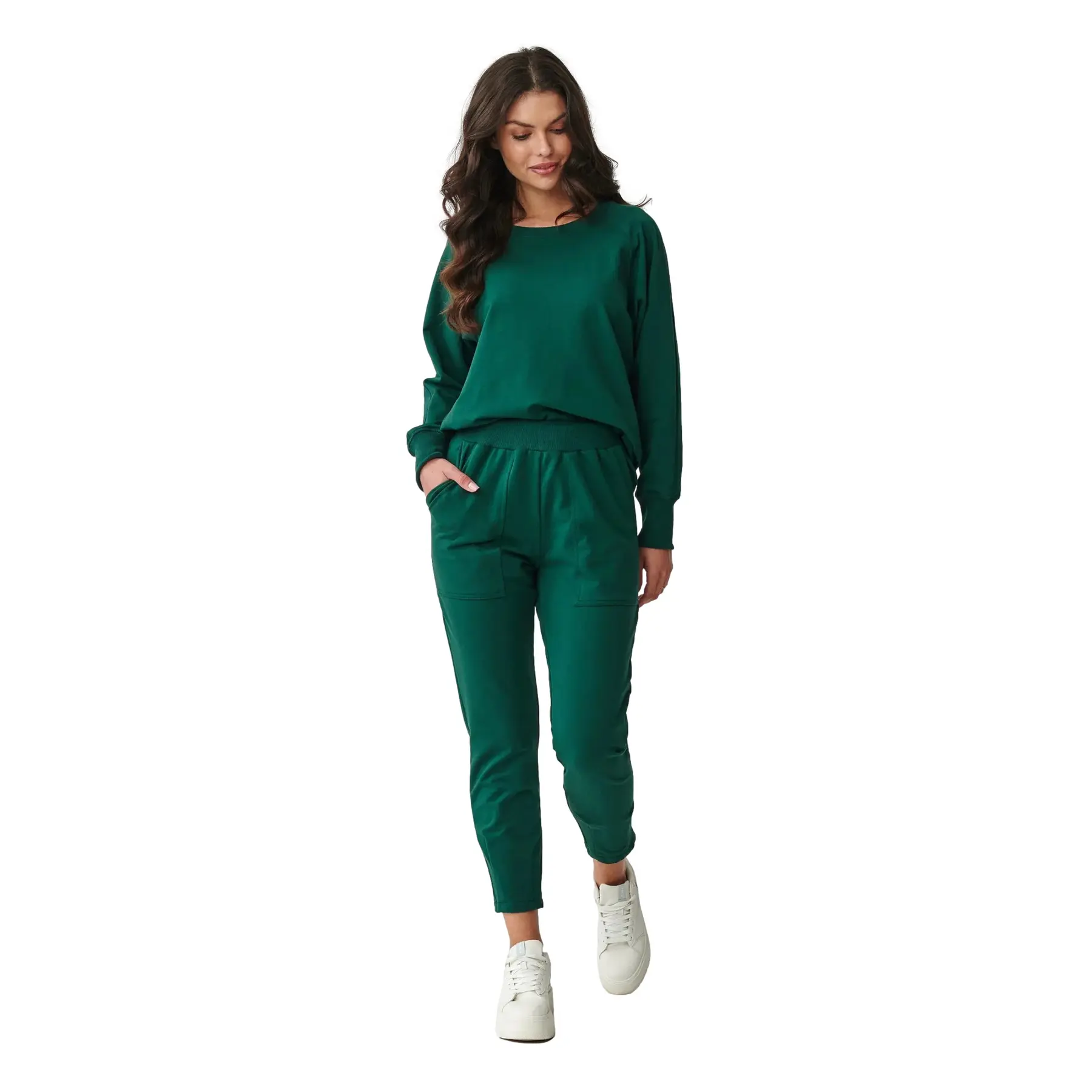 Completo felpa e pantaloni da jogging donna
