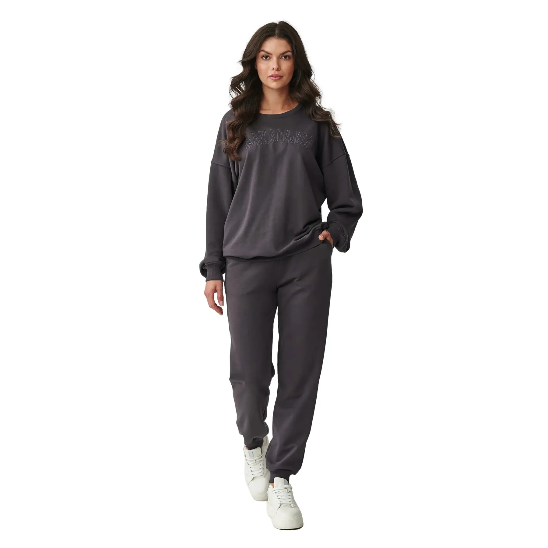 Completo felpa e pantaloni da jogging donna