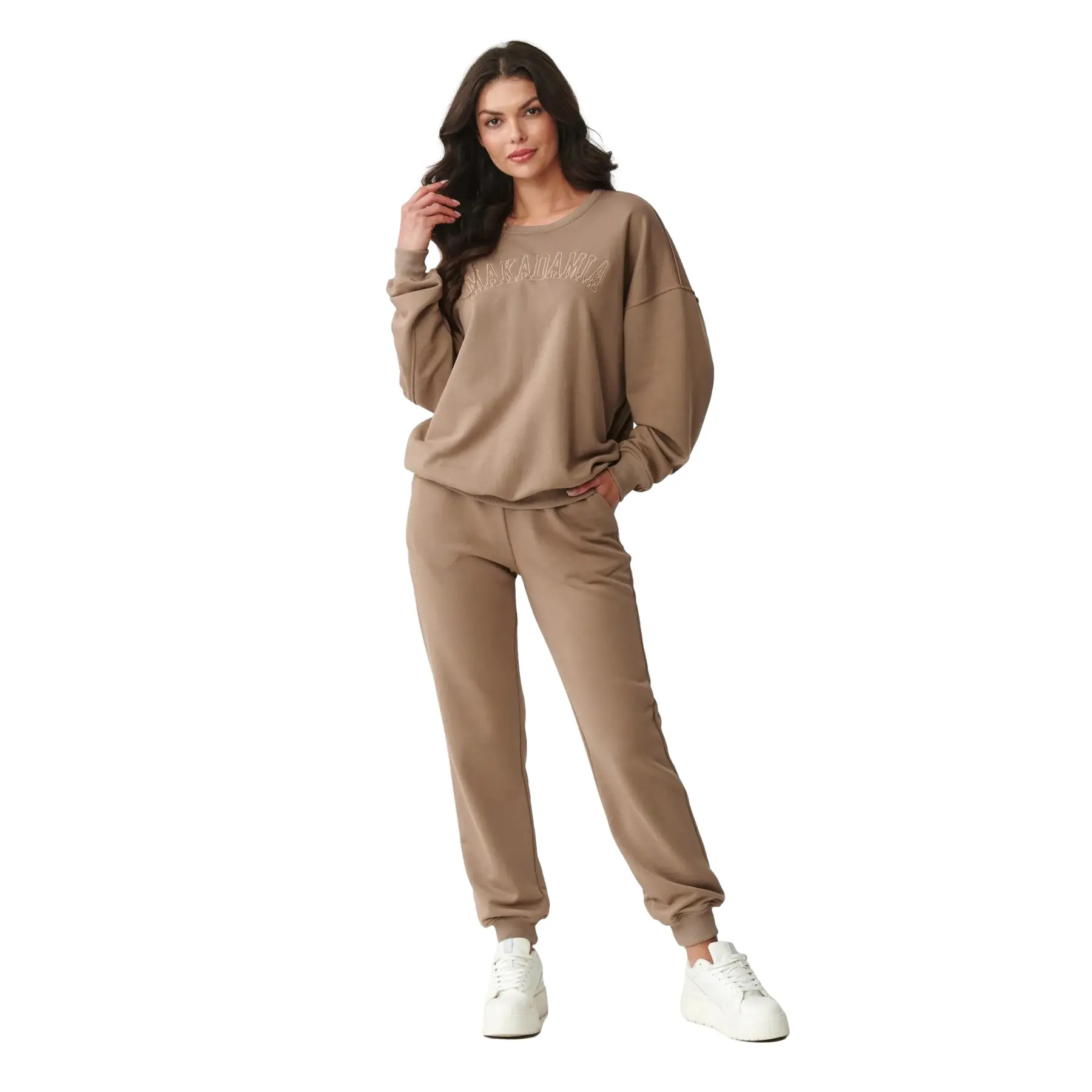 Completo felpa e pantaloni da jogging donna