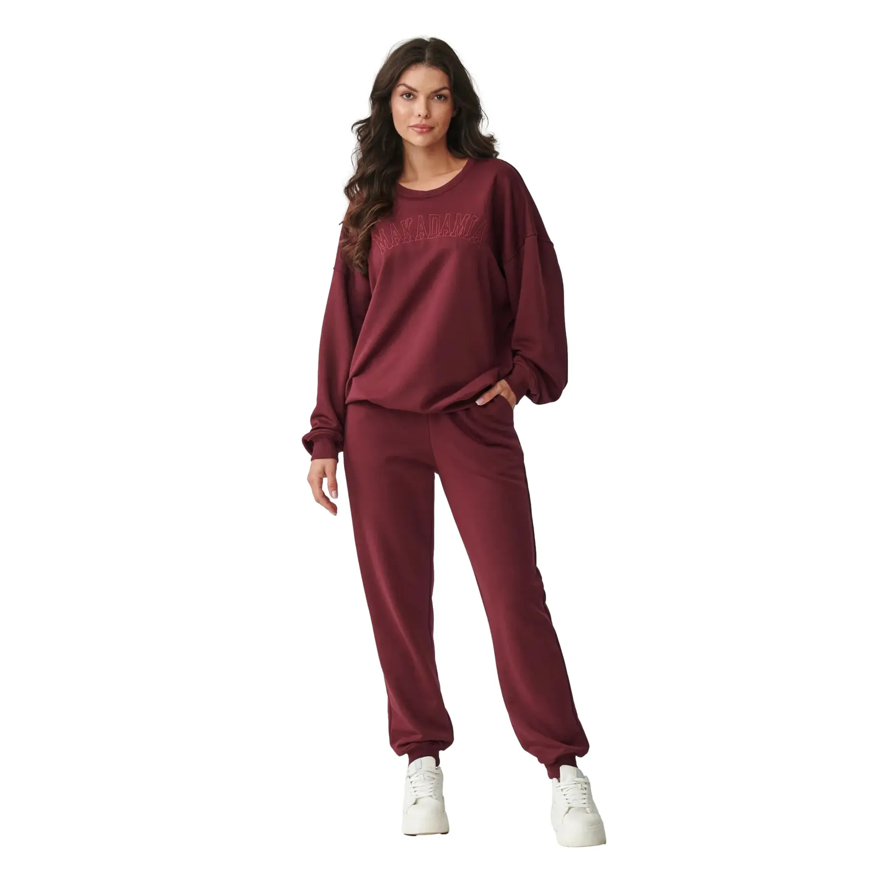 Completo felpa e pantaloni della tuta per donna