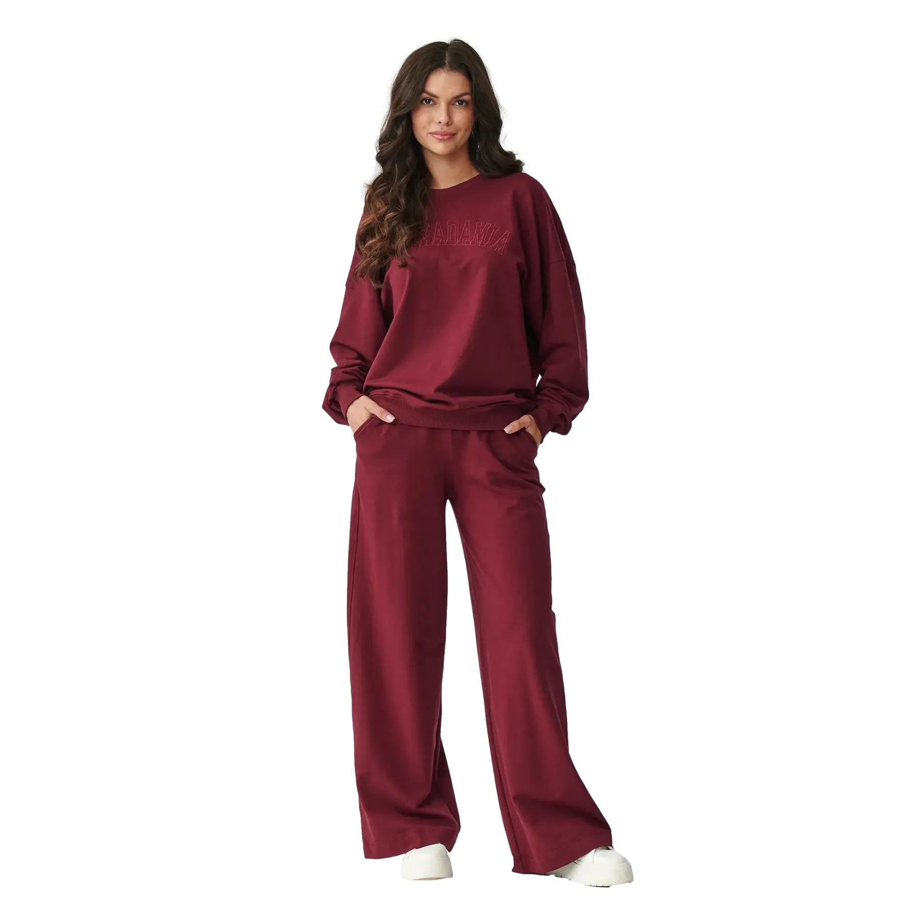 Completo felpa e pantaloni donna