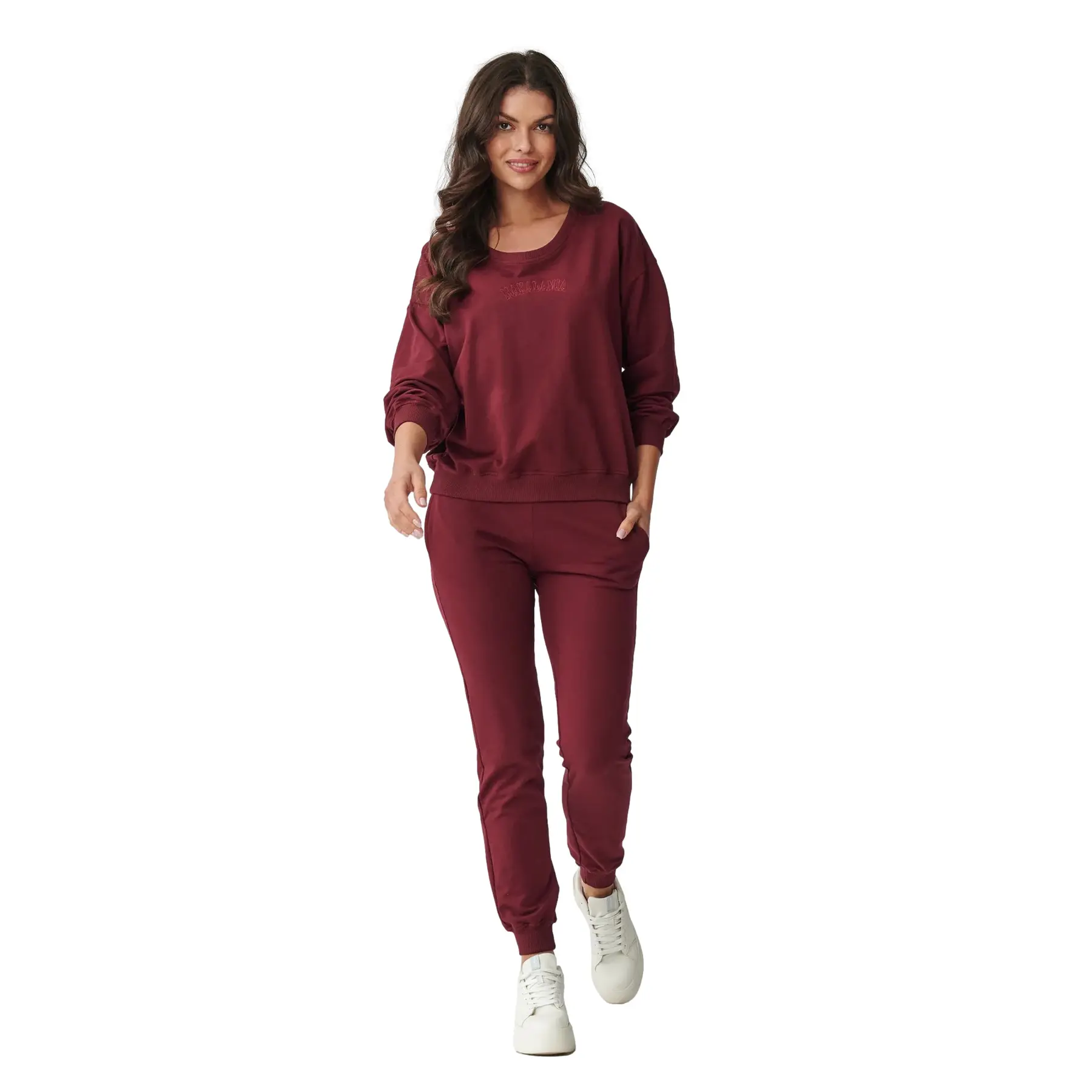 Completo felpa e pantaloni da jogging donna