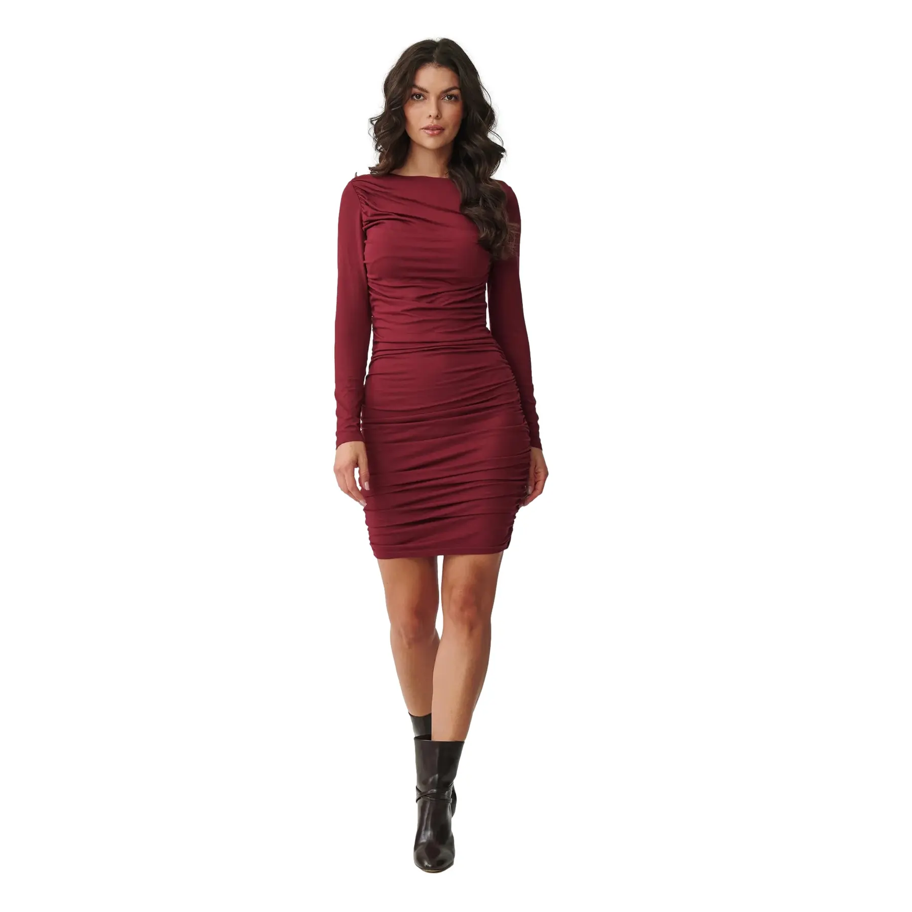 Eng anliegendes Kleid für Damen Makadamia