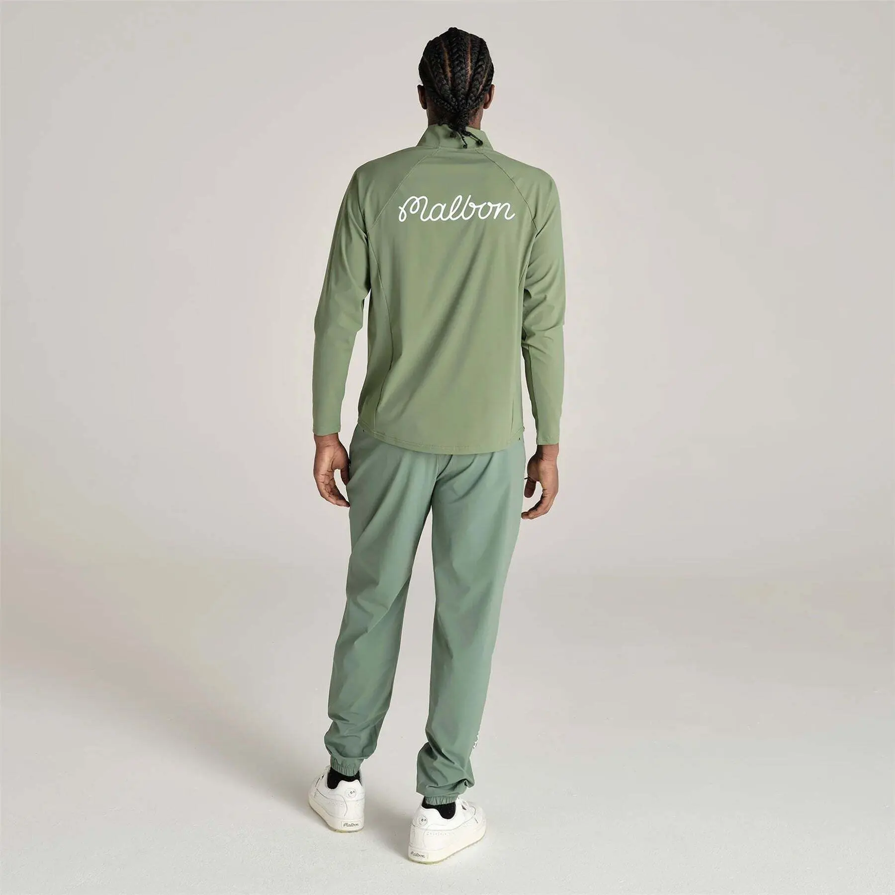 1/4 zip sweatshirt Malbon Golf Performance Raglan | Espace Golf