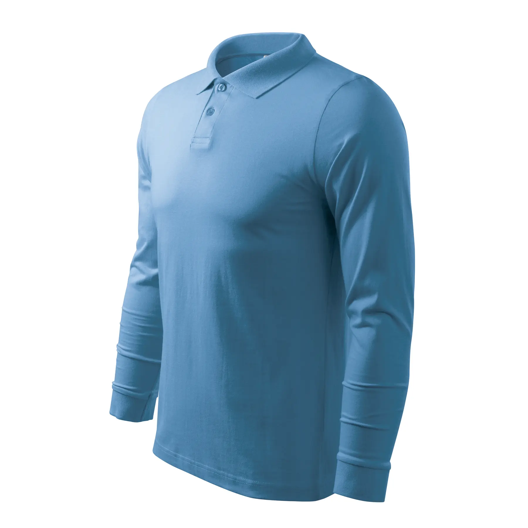 Langärmeliges Polo-Shirt Malfini Single J. 211