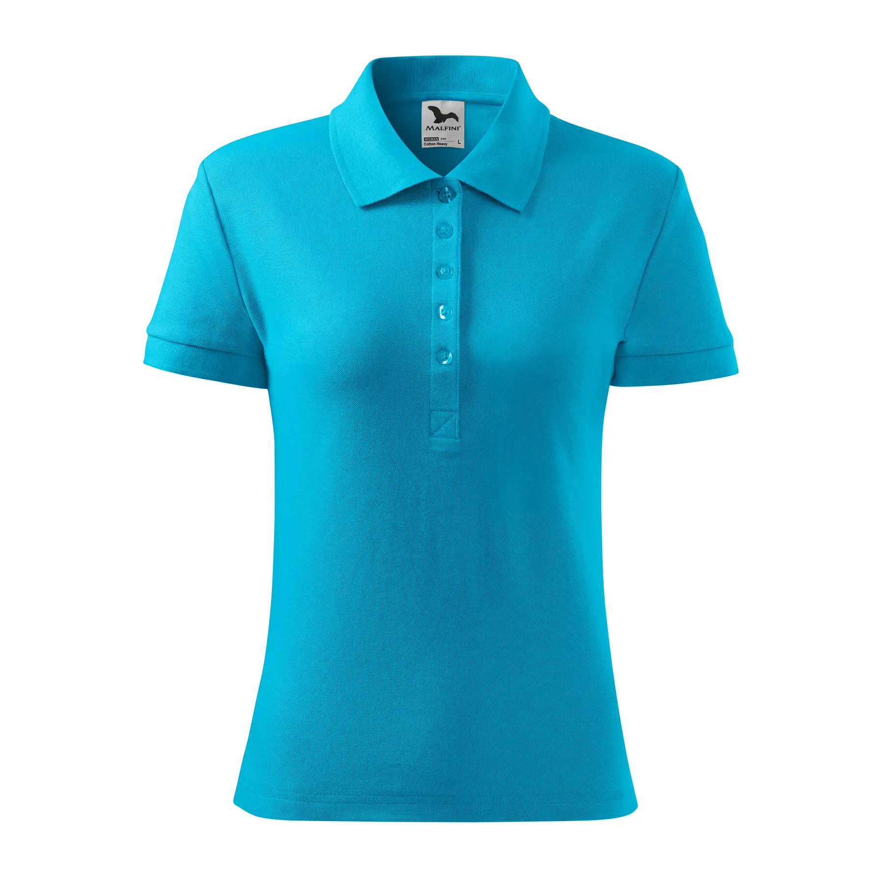 Dicker Baumwoll-Polo Shirt Damen Malfini 216