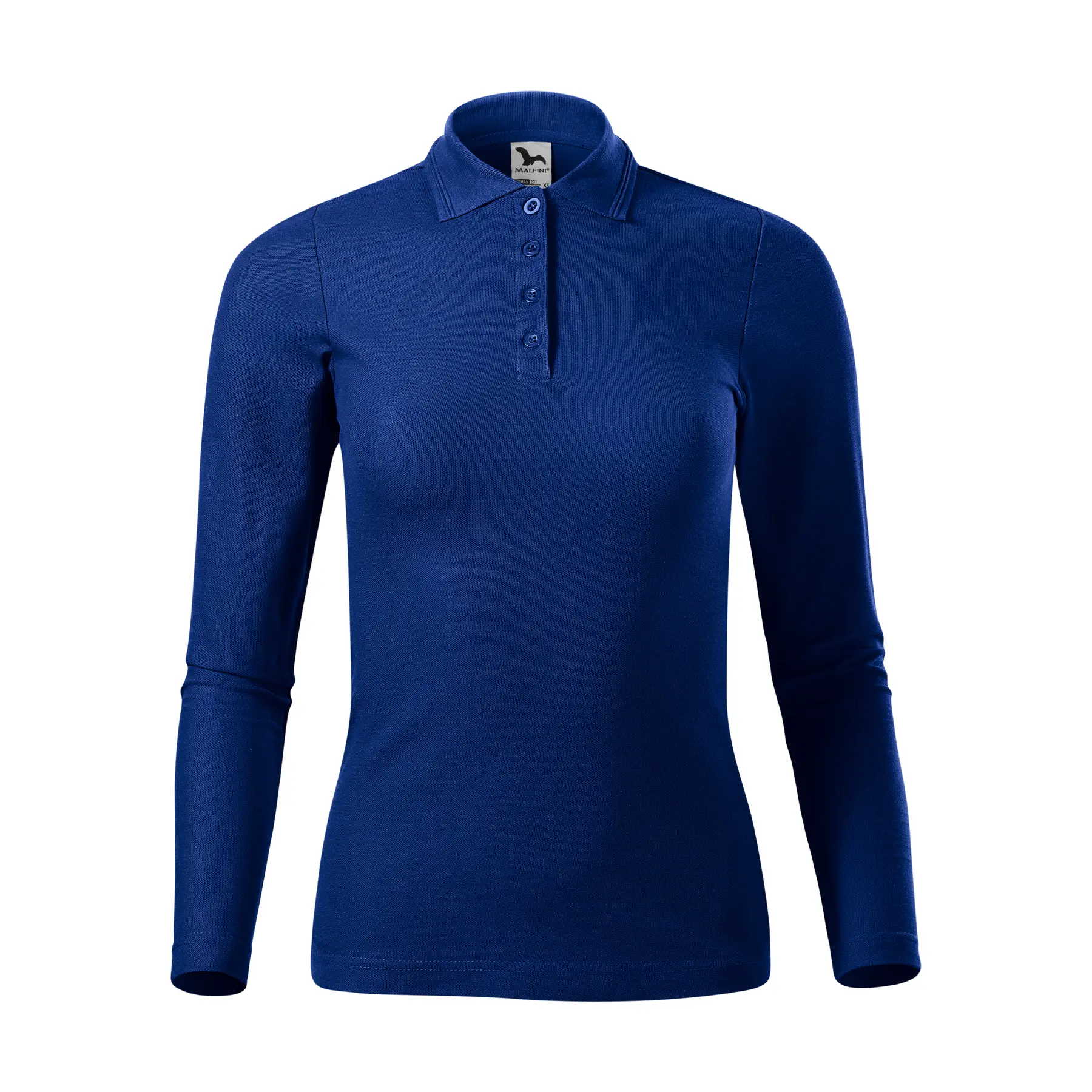 Polo a maniche lunghe in piqué donna  231