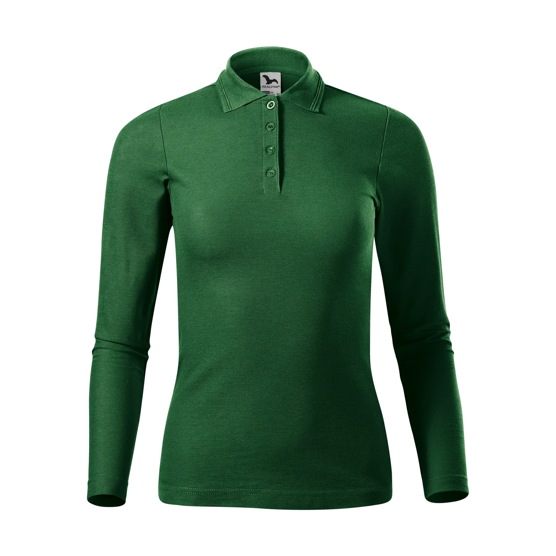 Langarm-Polo aus Piquématerial für Damen Malfini 231