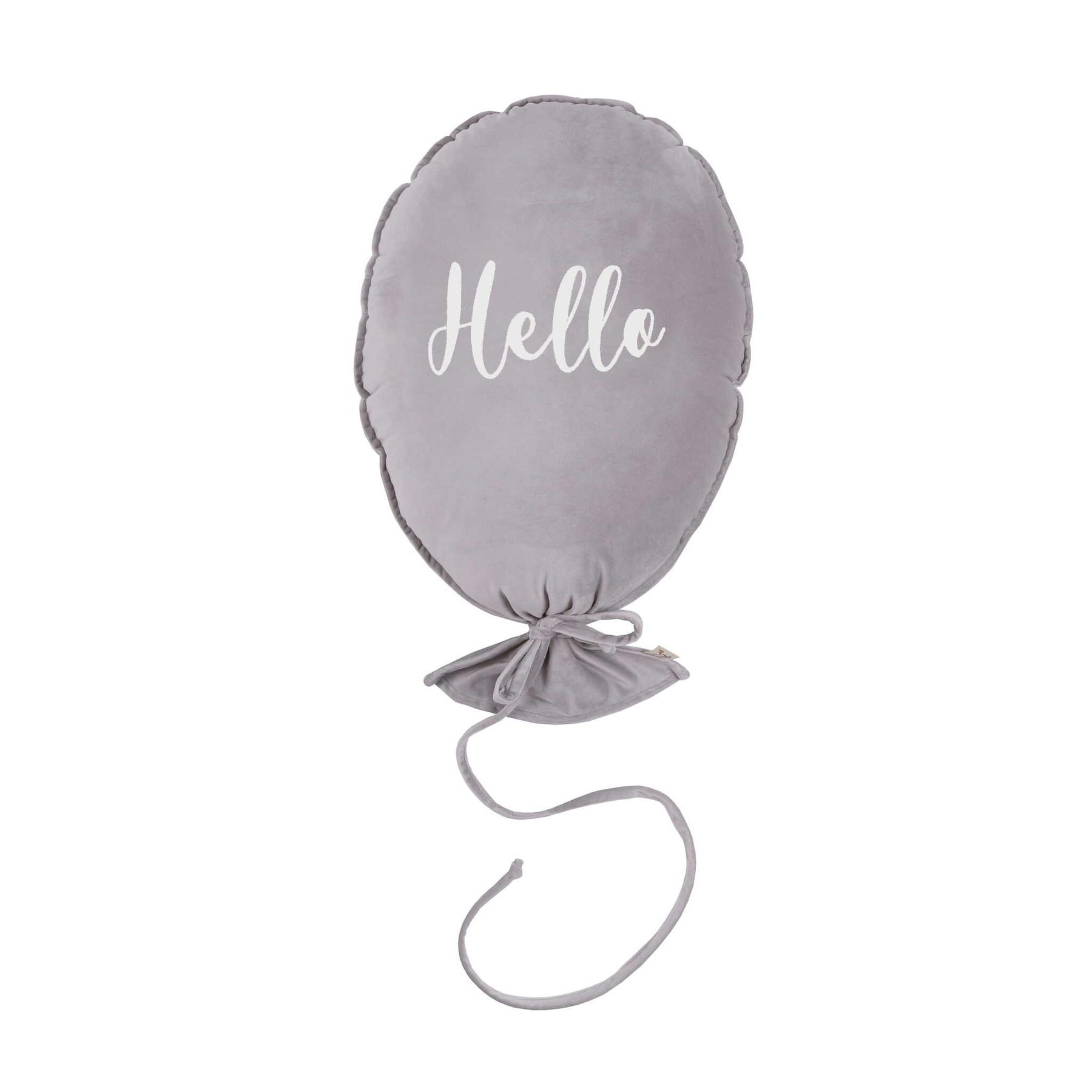 5904458305951 - Ballonkissen Delux Hello Ecru
