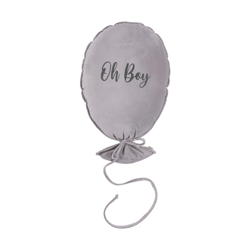 5904460305918 - Ballonkissen Delux Oh Boy Graphite