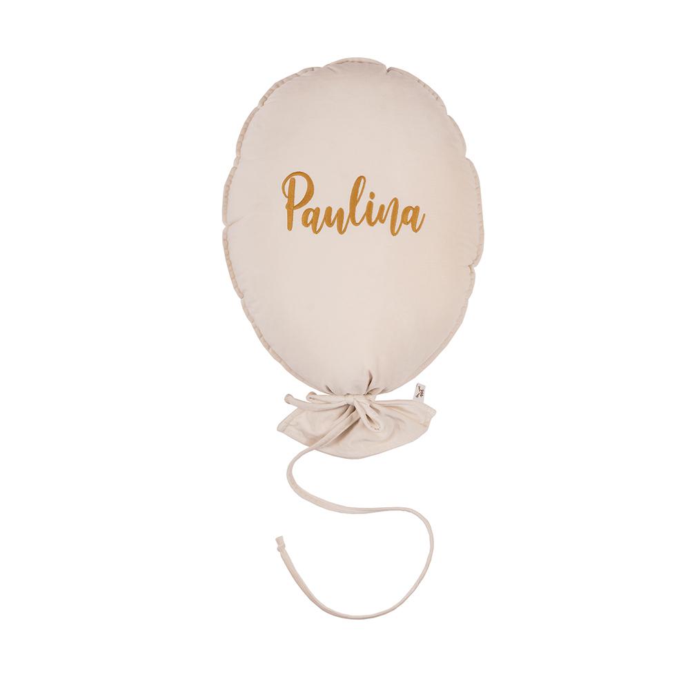 5904461305634 - Personalisierbares Deluxe-Vanillecreme-Ballonkissen Malomi Kids