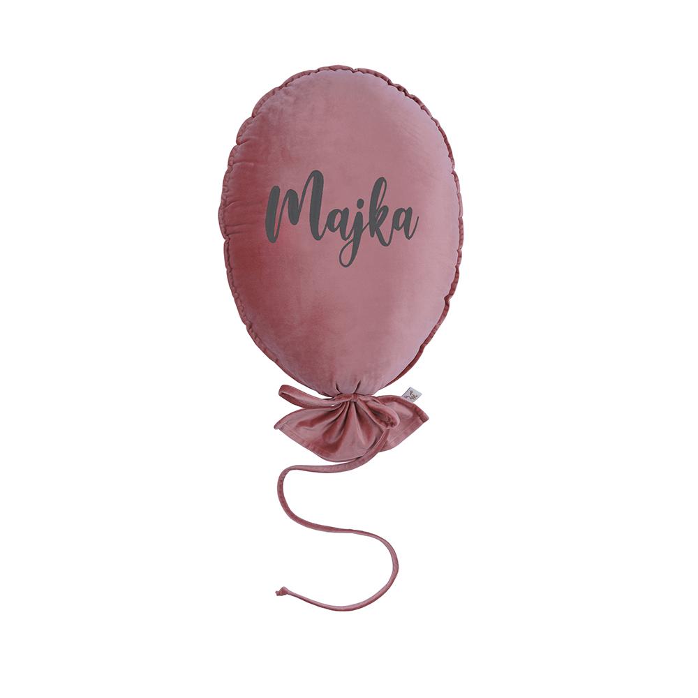 5904461306211 - Personalisierter Deluxe Ballonkissen in Blush-Rosa Malomi Kids