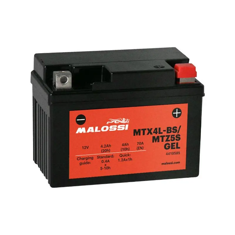 Motorradbatterie Malossi MTX4L-BS MTZ5S