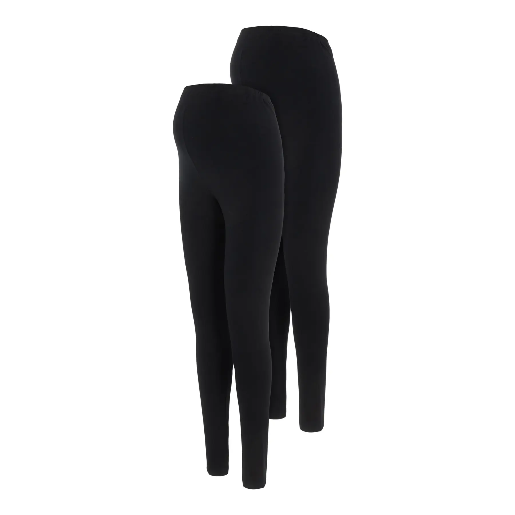 MAMA.LICIOUS Zwangerschapslegging - Emma - 2-Pack - Maat M - Zwart