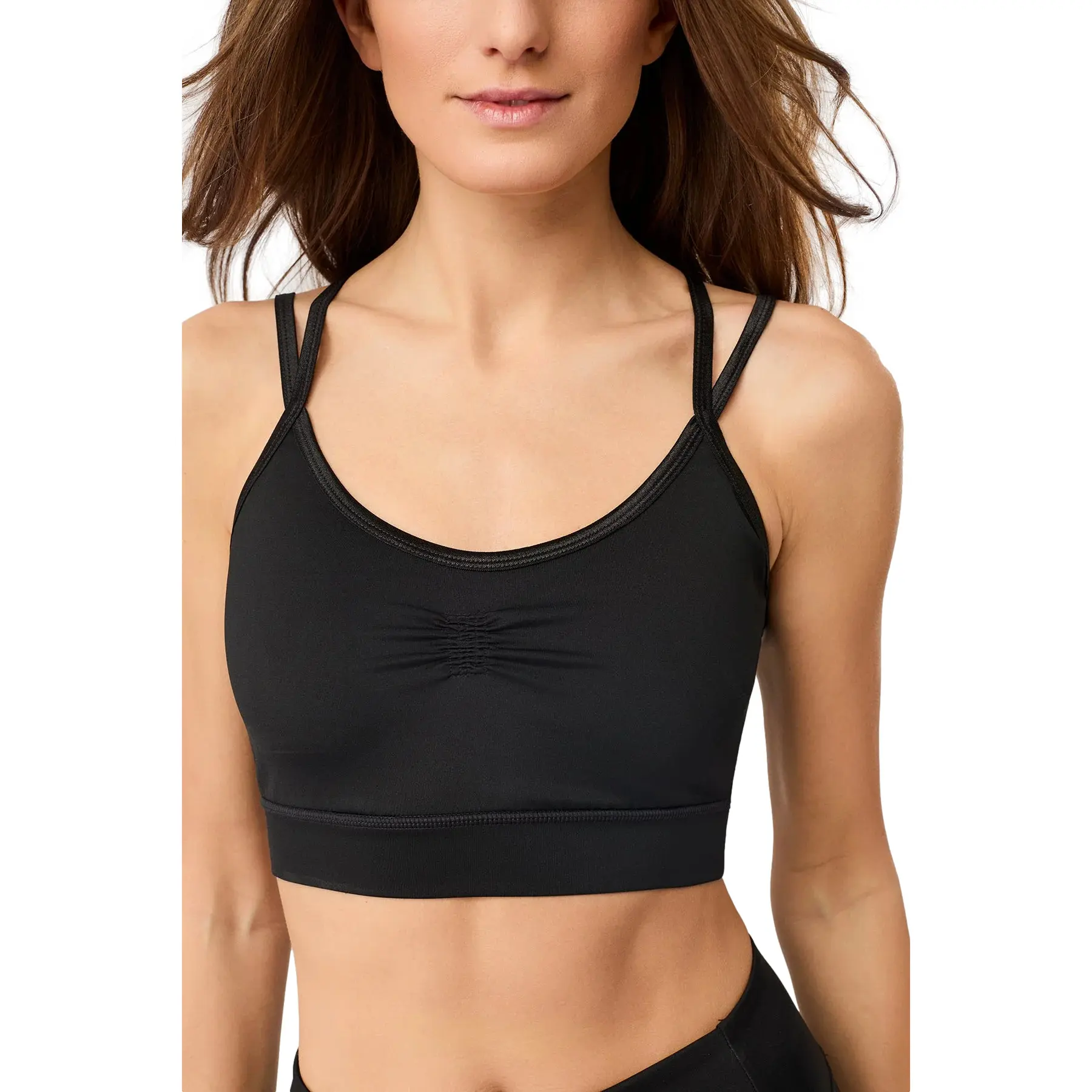 Mandala Women's Noir Sports Bra Studio
